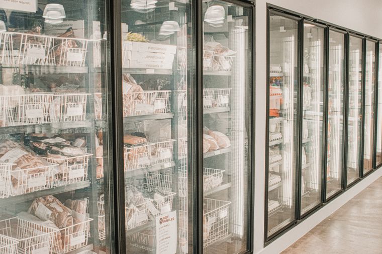 Stainless kitchen storage